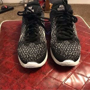Nike Womens Air Max Sequent 2 852465-002 Black Running Shoes Sneakers